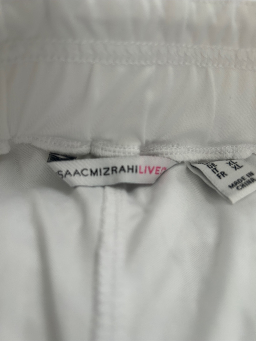 Isaac Mizrahi White Lace Wide-Leg Pants - Picture 4 of 4